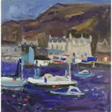 Sheila Macnab MacMillan, A BUSY HARBOUR