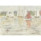 Paul Maze, YACHTS IN SUMMER