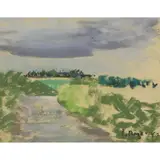 Paul Maze, PATH THROUGH THE FIELDS
