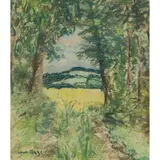 Paul Maze, VIEW FROM TREYFORD, 1952