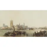 Paul Marny, HOUSES OF PARLIAMENT, watercolour