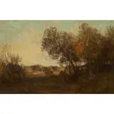 William Mouncey, THE KIRK ABUNE THE DEE, oil on canvas
