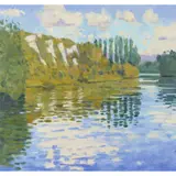 George Devlin, THE SEINE AT CHANTEMESLE