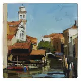Jack Morrocco, RIO DI SAN TROVASO, VENICE, oil on canvas