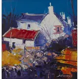 John Lowrie Morrison, EVENING LIGHT OFF BREADALBANE STREET, TOBERMORY, MULL