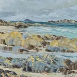 Frances Macdonald, LUNGA (PUFFIN ISLAND) FROM IONA