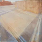 Nina Murdoch, KING'S CROSS, 1996, oil and egg tempera on gesso on board