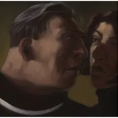 Ray Richardson, LIAR, oil on canvas