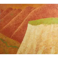 Robert Maclaurin, WATCHING THE RIVER BELOW, 1989, oil on canvas
