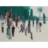 Willie Rodger, WATCHERS, 1998, oil on canvas
