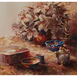 Ethel Walker, AUTUMN LILIES, 2001