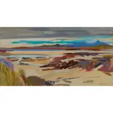John Cunningham, SANNA BAY, ARDNAMURCHAN, oil on canvas