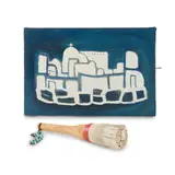 George Wyllie, MYKONOS, oil on canvas and brush