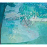 Susan Hawker, LAKE WEBB, MAINE, Oil on canvas