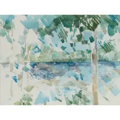 Susan Hawker, ETANG DU COU COU, 1982, watercolour