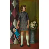 William Crosbie, CATRIONA, oil on canvas