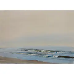 James Morrison, BREAKING WAVES, mixed media on board