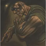 Peter Howson, MAN OF THE NIGHT, oil on canvas
