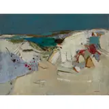 James D. Robertson, SAND DUNES, 1971, oil on canvas