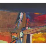 Barbara Rae, QUARRY EDGE, Screenprint, 78/125