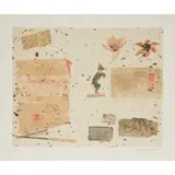 Elizabeth Blackadder, STILL-LIFE WITH INDIAN TOY, 1982, Lithograph, 8/8 A/P, aside from the edition of 75, on tissue thin japan nacré laid onto wove paper