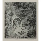 John Bellany, OLYMPIA, Etching, 13/30