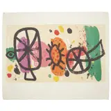 Alan Davie, ITALIAN IMAGE (INDIGENOUS MAGICAL SYMBOLISM), 1968, Lithograph, 17/75