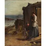 James Campbell Noble, THE TOY BOAT, oil on canvas