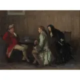 George Ogilvy Reid, A SOLDIER'S STORY, oil on board