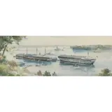 Frank Watson Wood, H.M.S. DEFIANCE, watercolour
