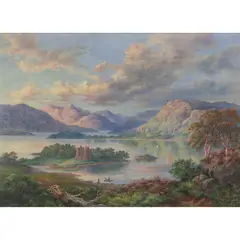 McNeil Robert McLeay, DUNSTAFFNAGE CASTLE, oil on canvas