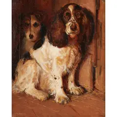 Samuel Fulton, THE BEST OF FRIENDS, oil on canvas
