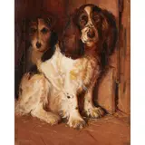 Samuel Fulton, THE BEST OF FRIENDS, oil on canvas