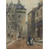 Francis Cadell, A STREET IN PARIS