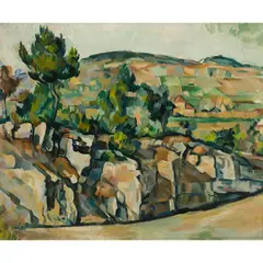 Denis Peploe, HILLSIDE IN PROVENCE, Oil on canvas