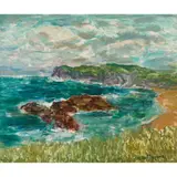 William MacTaggart, ROCKY COASTLINE