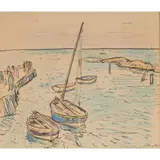 George Leslie Hunter, BOATS, LARGO BAY