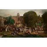 John Ritchie, THE CONTESTED ELECTION, oil on canvas