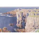 Stanley Cursiter, THE CLIFFS, YESNABY