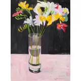 John Cunningham, A STILL LIFE OF FREESIAS