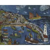Mary Jewels, THE GATHERING STORM, oil on canvas