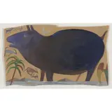 David Lewis, MOLES, 1990, initialled and dated in pencil (upper right)