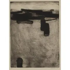 Anthony Benjamin, UNTITLED, 1958, etching on paper