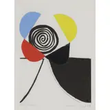 Terry Frost, UNTITLED, 1988, collage and aquatint