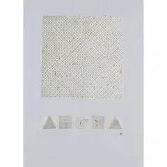Denny Long, CH3SCROSS X, 2003, etching and chine collé on paper