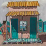 Leon Morrocco, UNTITLED (BEACH HOUSE)