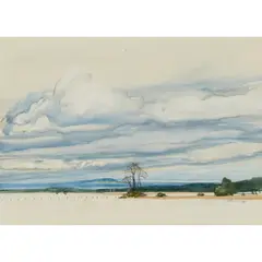 FIFE, 1985 by James Morrison, oil on board, sold Aug 2021