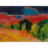 John Houston, THE PARK AT SUNSET, 1969