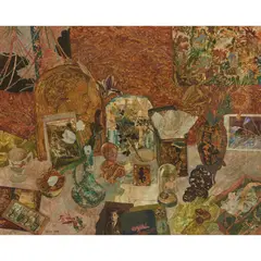 Victoria Crowe, STILL LIFE, oil on board