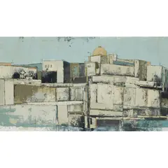 Alex Knubley, PILGRIMAGE, Oil and beeswax on board